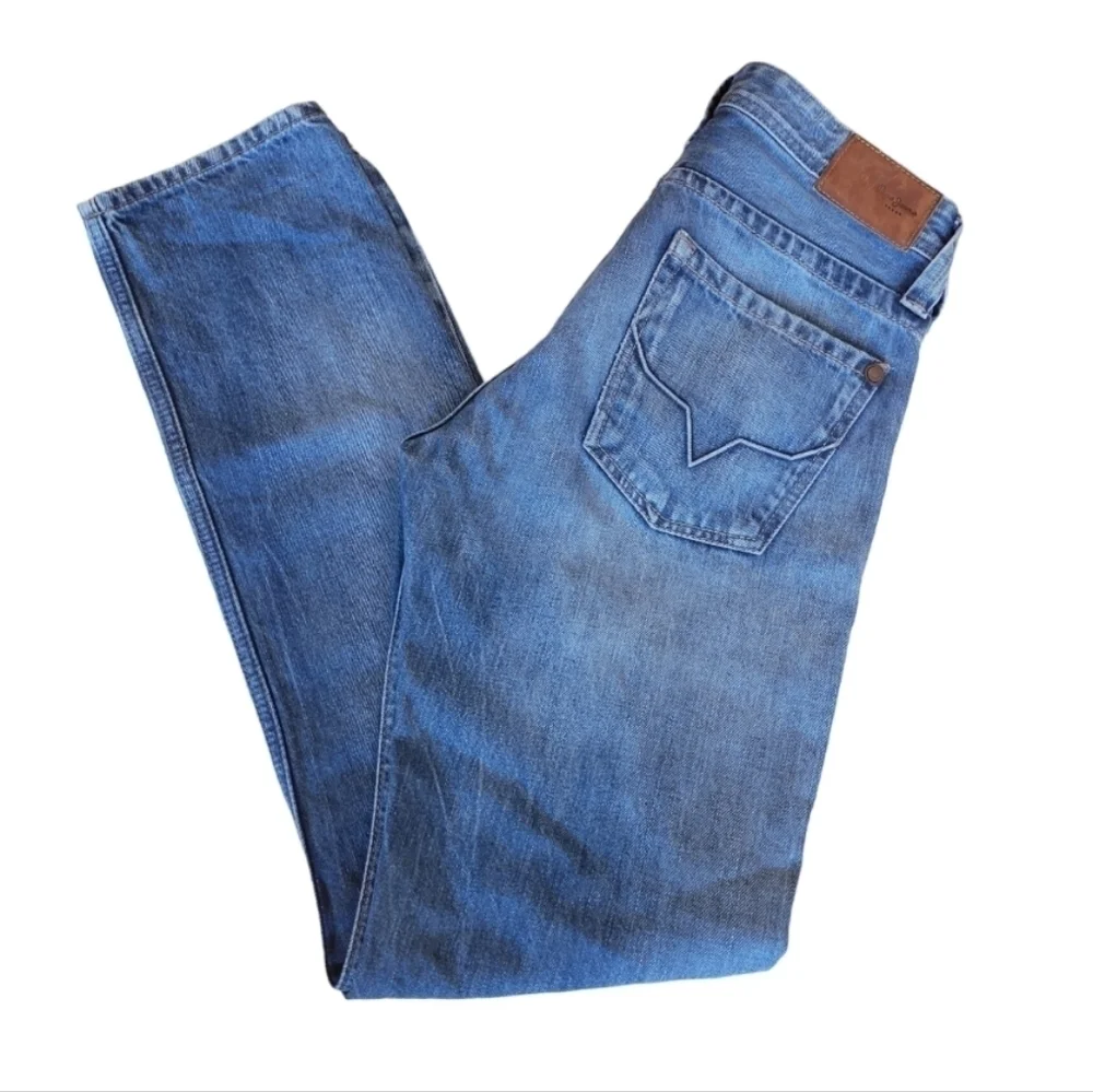 Pepe Straight Leg Denim Jeans Size 30 Waist 32‎ Length